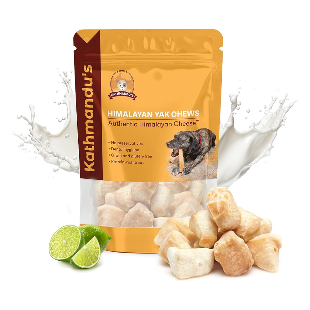 Crunchy Yak Cheese Puffs for Dogs